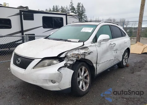 2010 Lexus Rx 350 from USA, damaged, VIN 2T2ZK1BA7AC017166